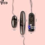  Trứng rung mini 2 đầu trong suốt giá rẽ cho nữ 