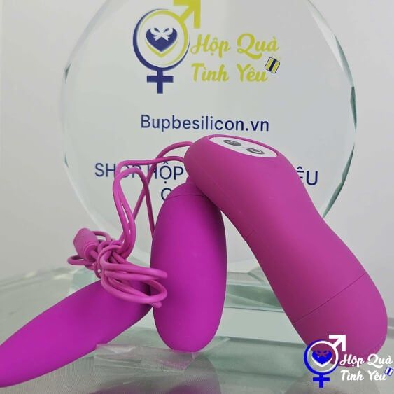  Trứng rung tình yêu Pretty Love 2 đầu chính hãng 12 chế độ 