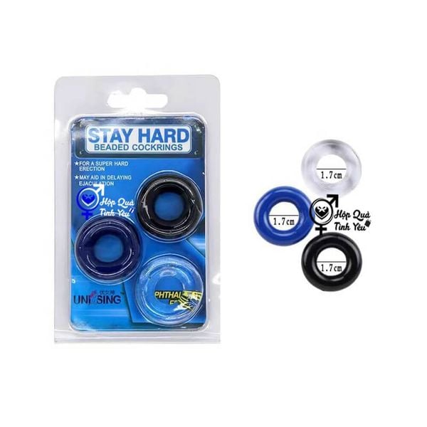  Vòng đeo dương vật Silicon cho nam chống xuất tinh sớm 