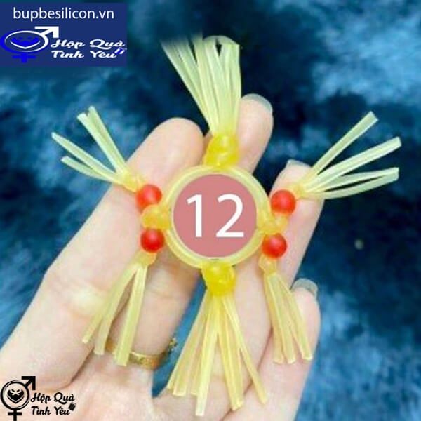  Vòng đeo râu rồng có bi silicon chống xuất tinh sớm mẫu 12 