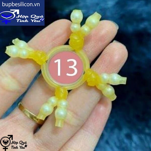  Vòng đeo râu rồng có bi silicon chống xuất tinh sớm mẫu 13 