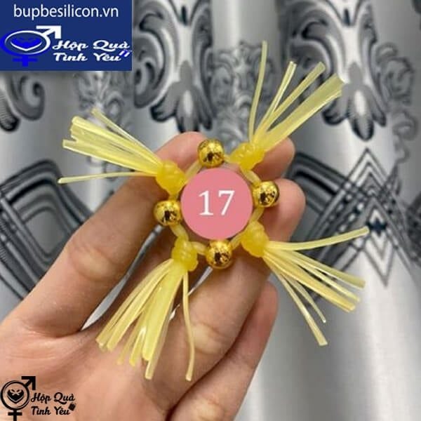  Vòng đeo râu rồng có bi silicon chống xuất tinh sớm mẫu 17 
