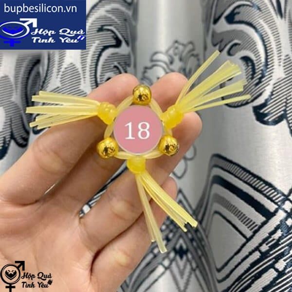  Vòng đeo râu rồng có bi silicon chống xuất tinh sớm mẫu 18 