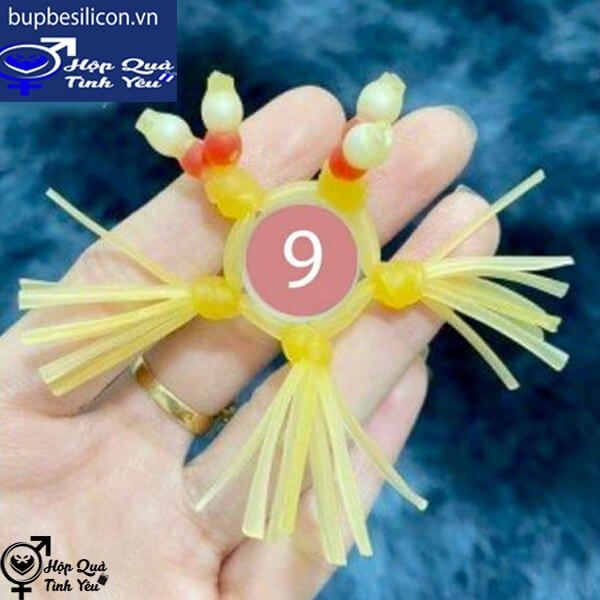 Vòng đeo râu rồng có bi silicon chống xuất tinh sớm mẫu 9 
