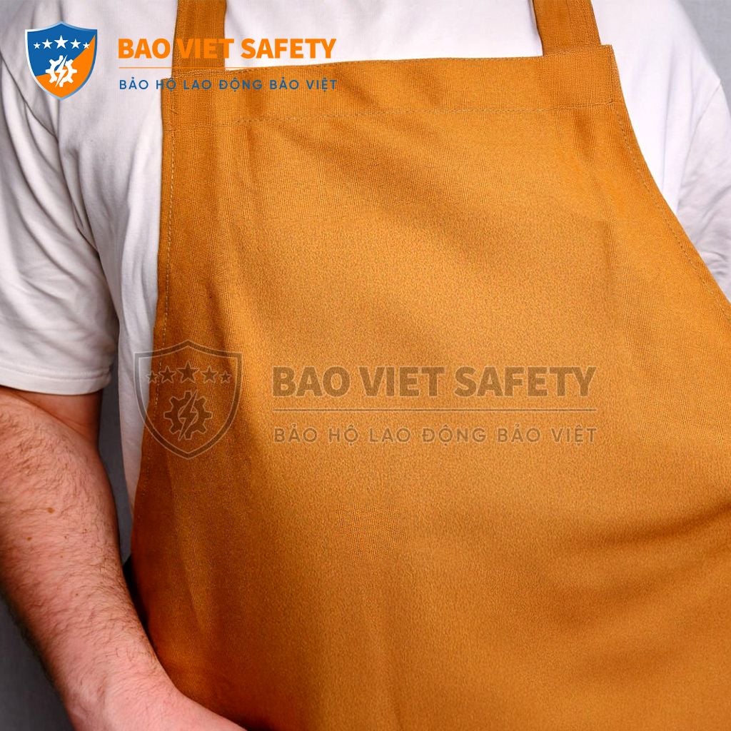 Tạp Dề Da Bò Bảo Hộ Thợ Hàn