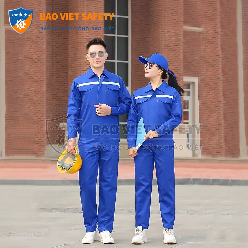 Quần Áo Đồng Phục Bảo Hộ Công Nhân Cao Cấp