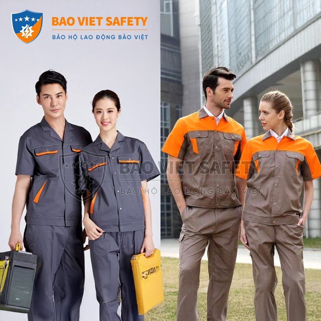 Quần Áo Đồng Phục Bảo Hộ Công Nhân Cao Cấp