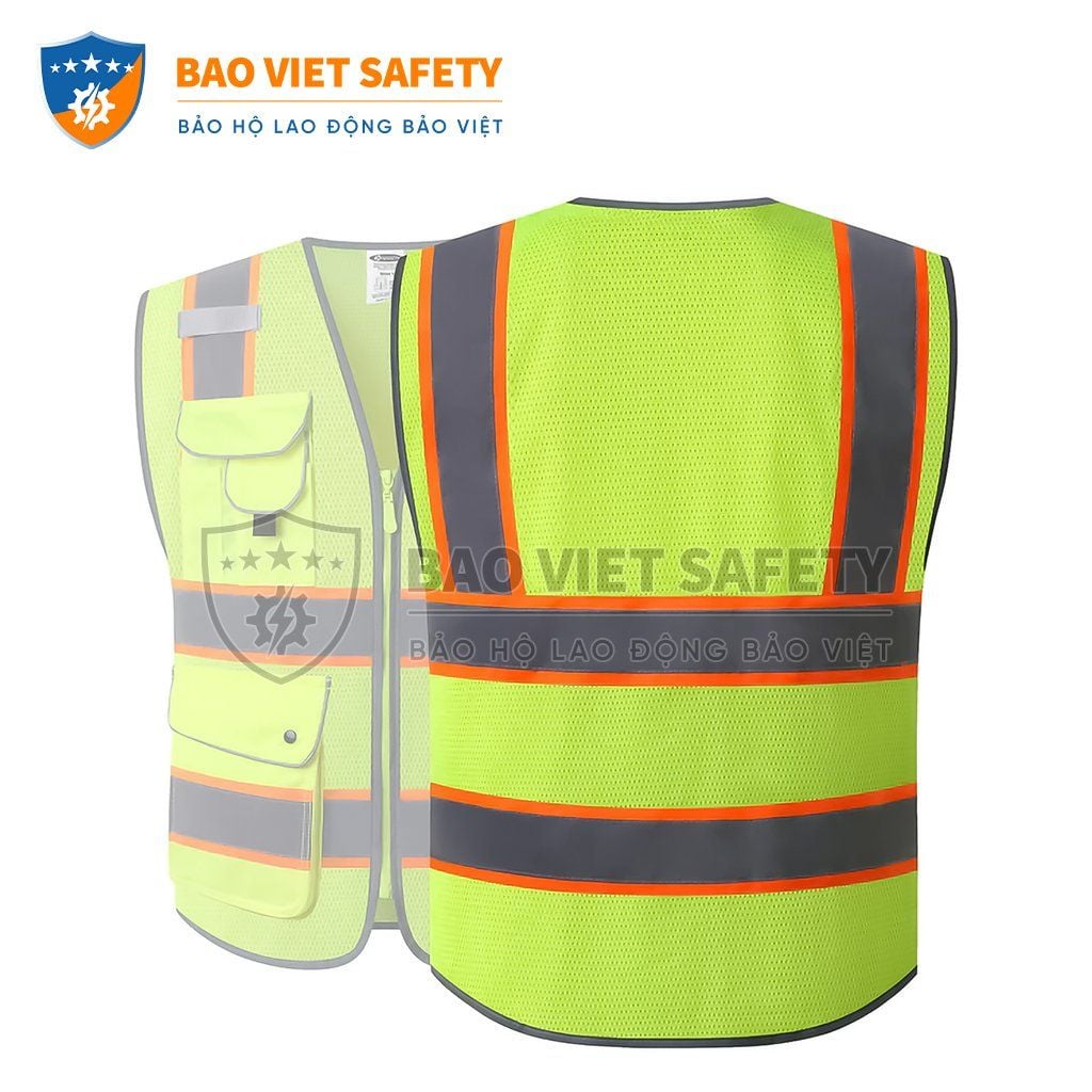 Áo Ghile Phản Quang SKSAFETY Dành Cho Nam