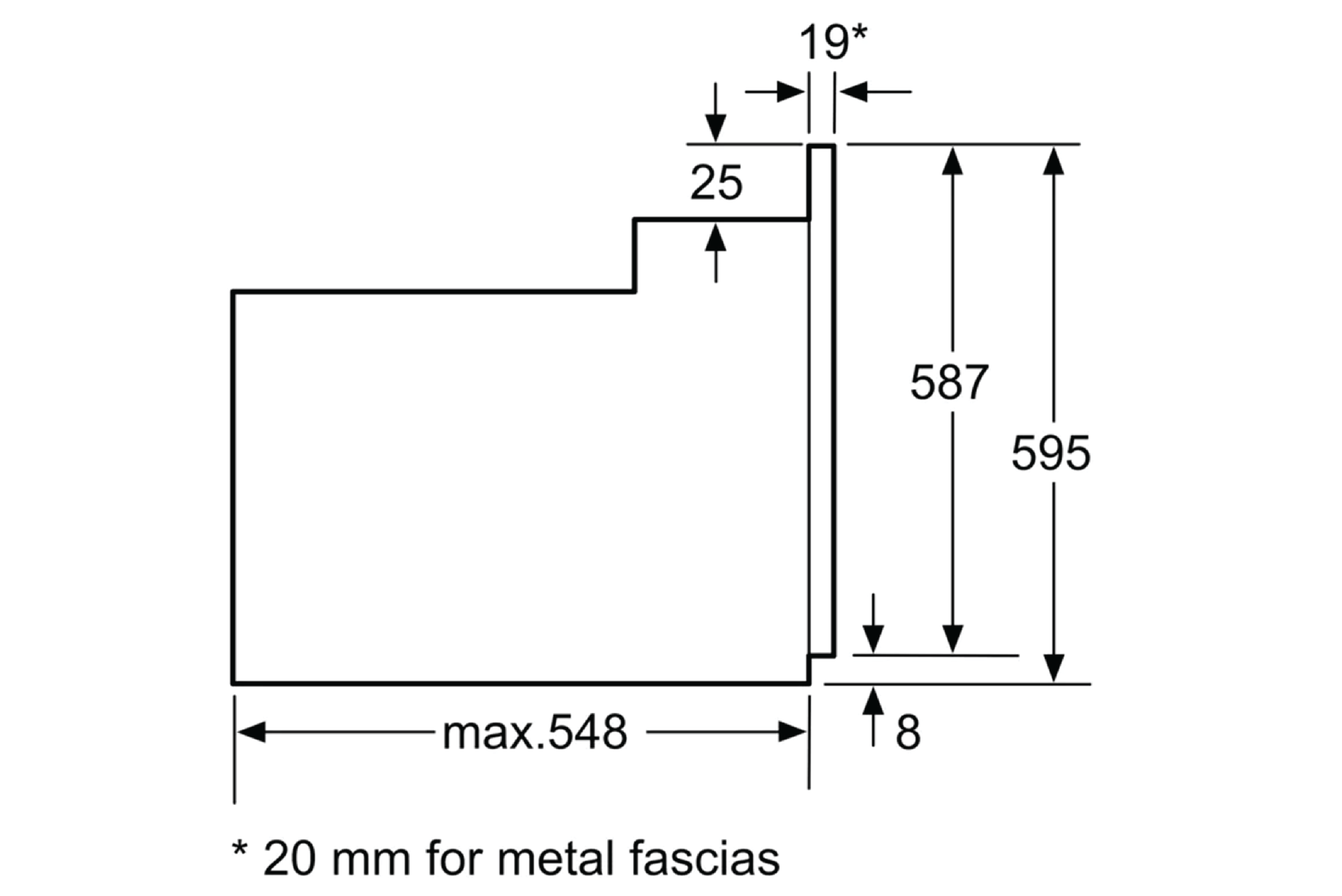Lò Nướng Bosch HBF512BS1H Series 2 | Lắp Âm 66 Lít