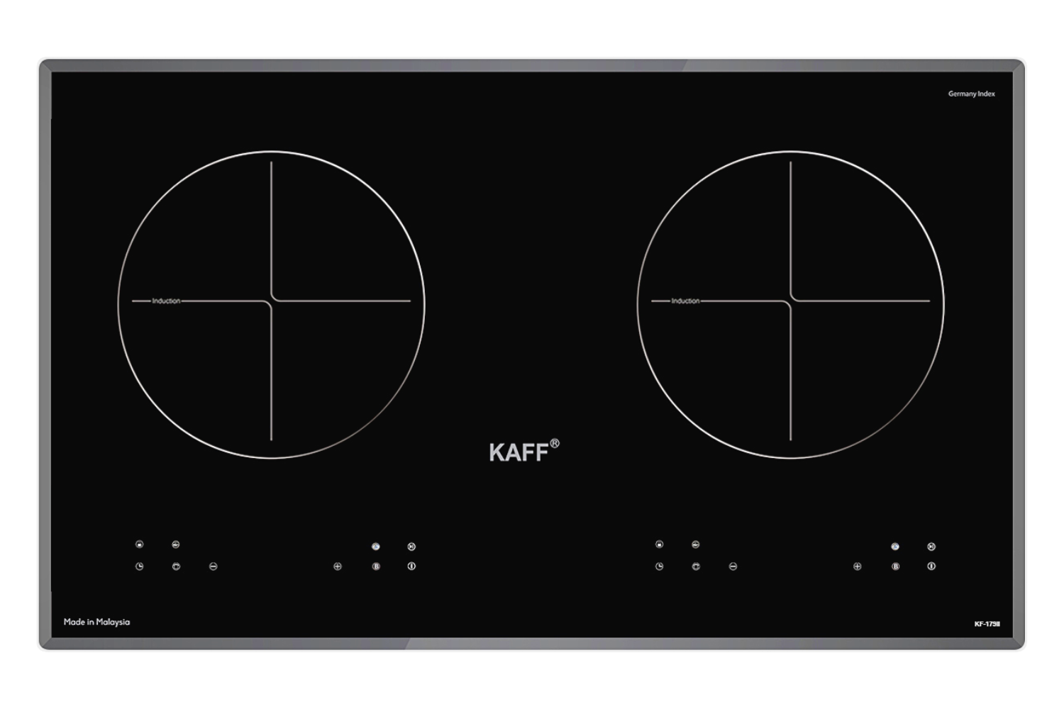 Bếp Từ Đôi KAFF KF-179II | Lắp Âm 02 Vùng Nấu