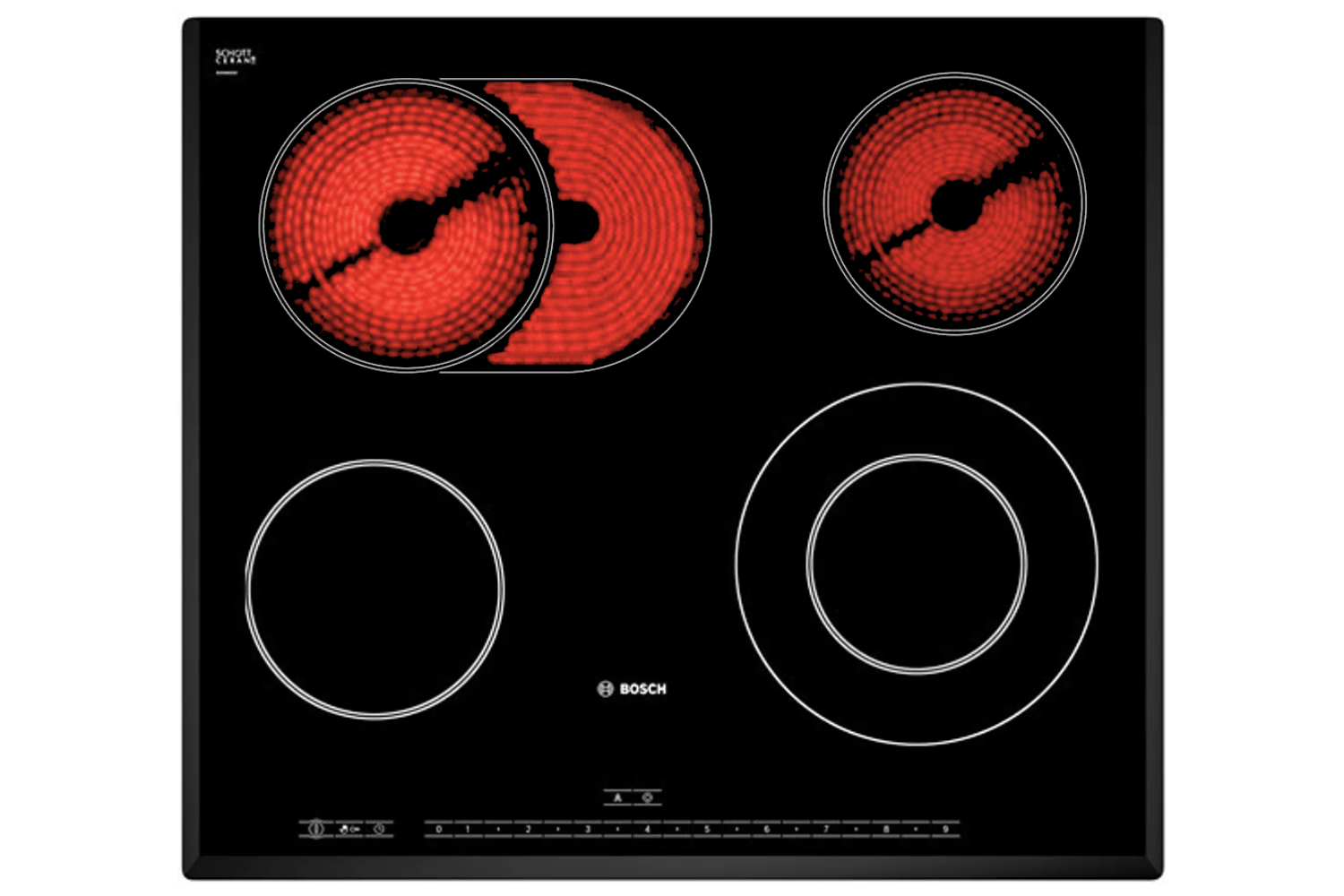 Bếp Điện Âm Bosch PKN651N14D Serie 4 | 04 Vùng Nấu Hồng Ngoại