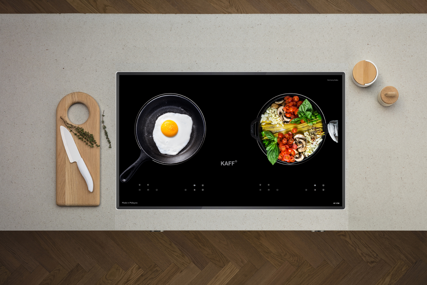 Bếp Từ Đôi KAFF KF-179II | Lắp Âm 02 Vùng Nấu