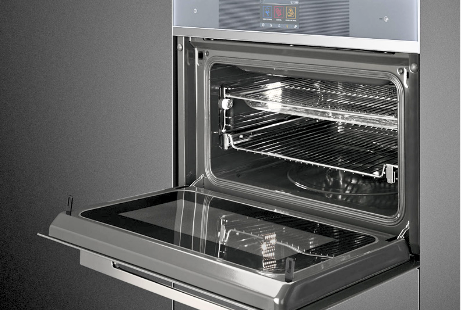 Lò Nướng Vi Sóng Hafele SMEG SF4104WMCS (536.64.872) | Lắp Âm 40 Lít