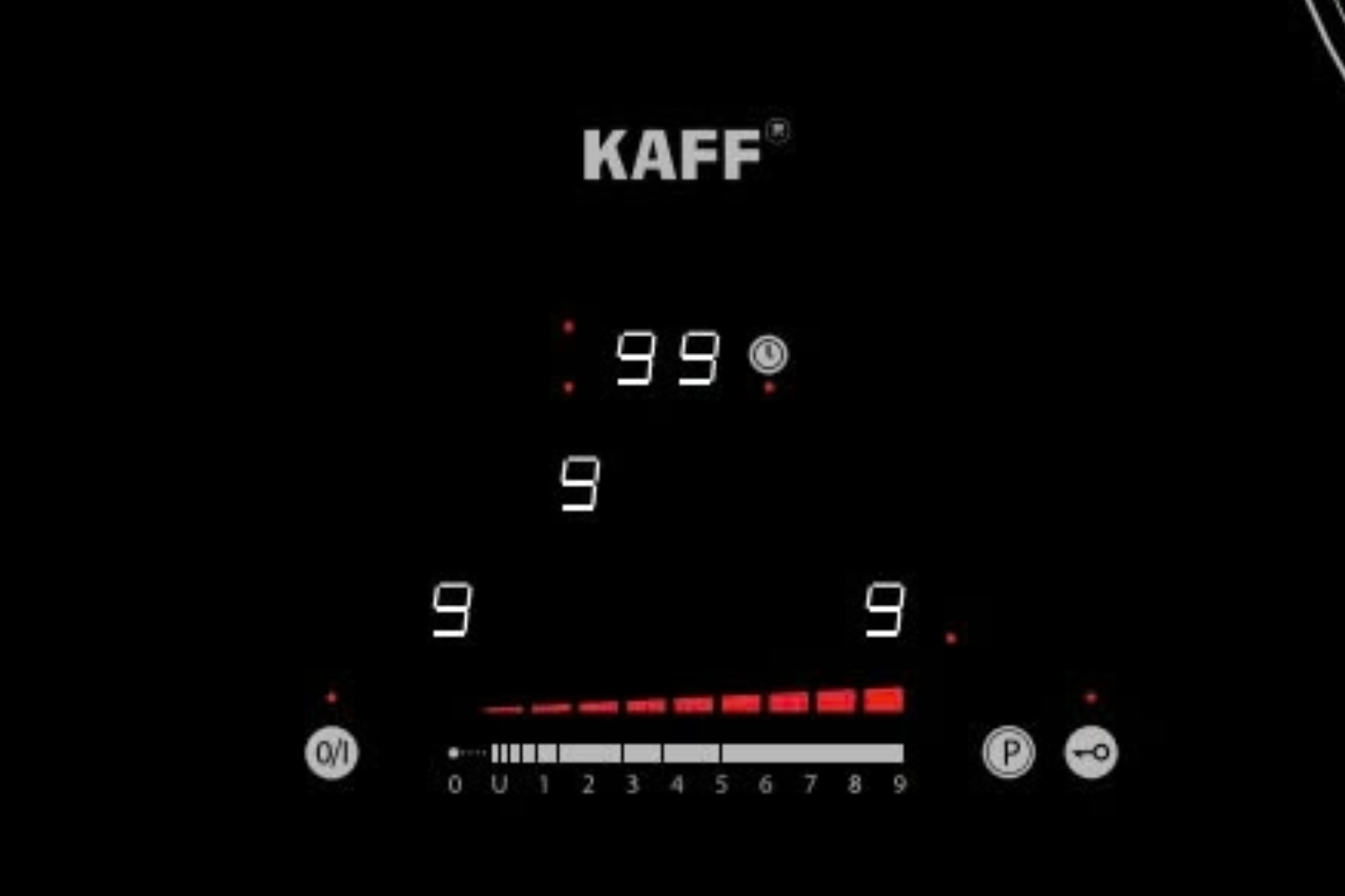 Bếp Từ Hồng Ngoại KAFF KF - IC5801SB Plus | Lắp Âm 02 Từ - 01 Điện