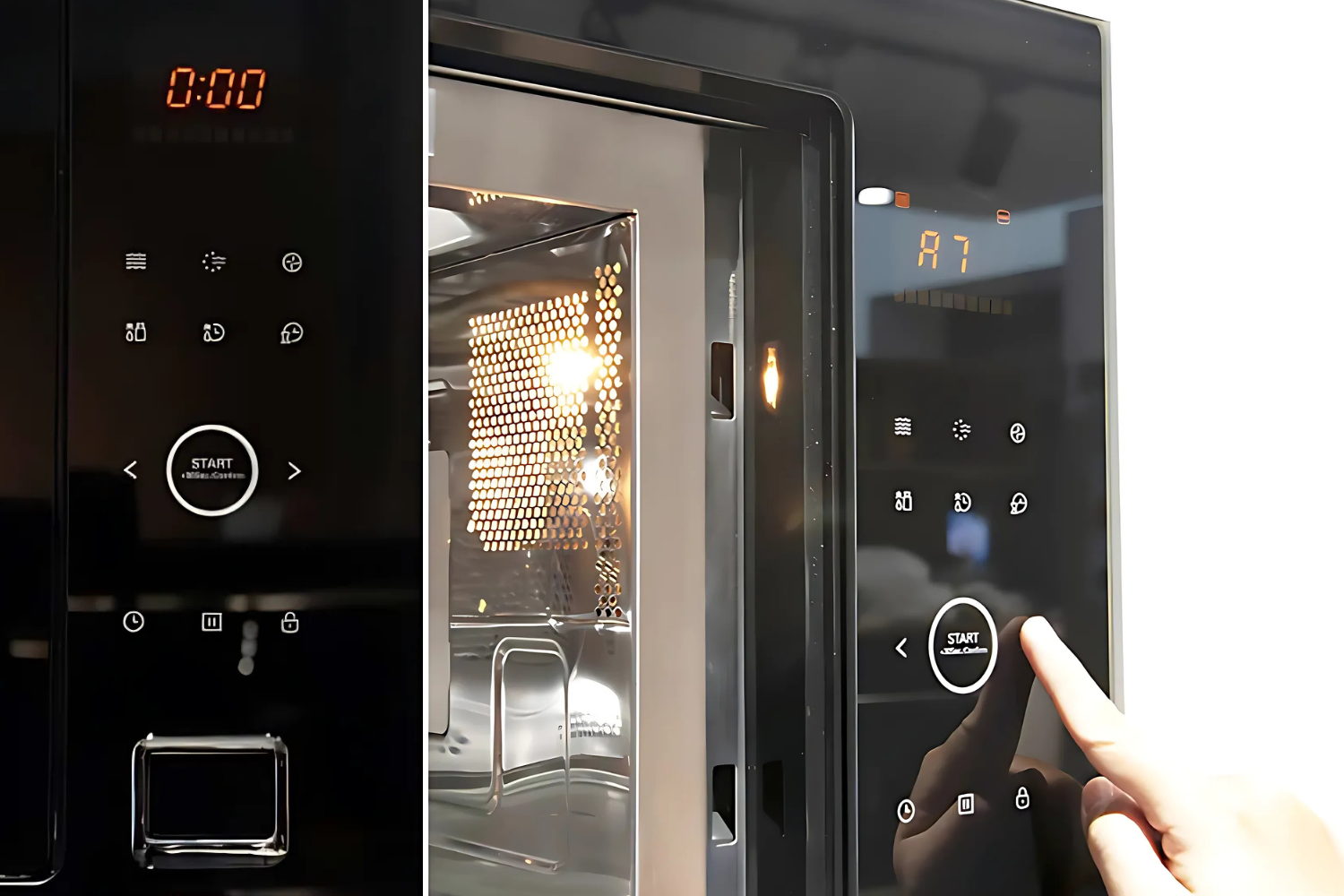 Lò Vi Sóng Có Nướng Hafele HM-B38B (535.34.020) | Lắp Âm 25 Lít