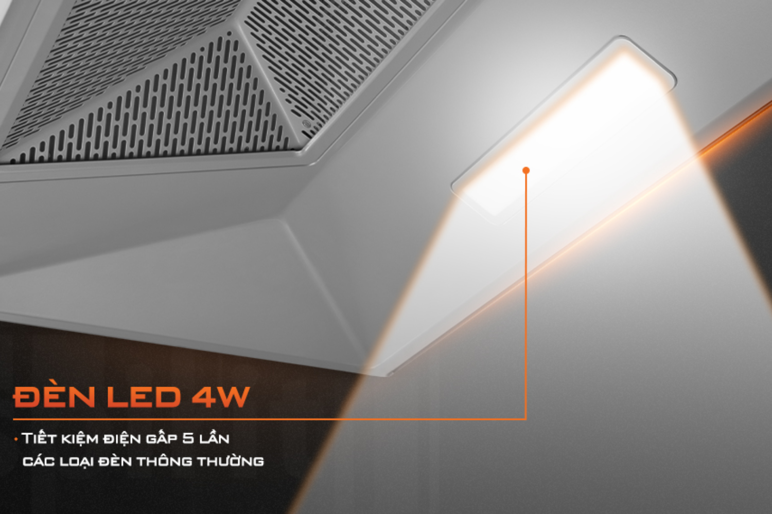 Máy hút mùi áp tường/âm tủ Junger H-90 | 90cm