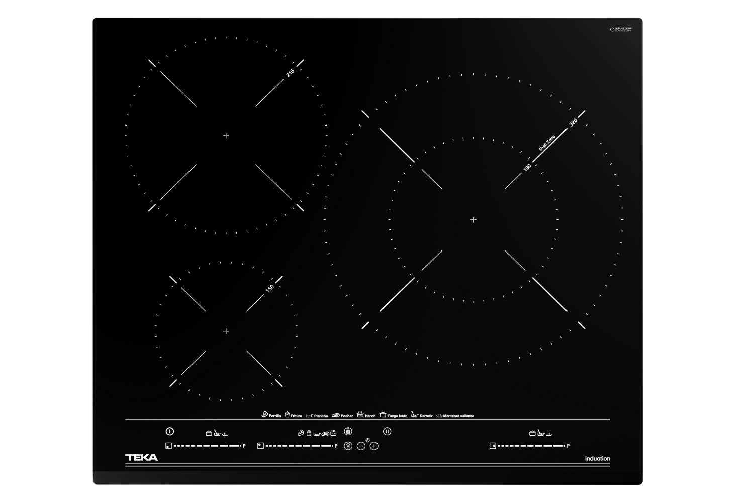 Bếp Từ Teka IZC 63632 BK MST | Lắp Âm 3 Vùng Nấu