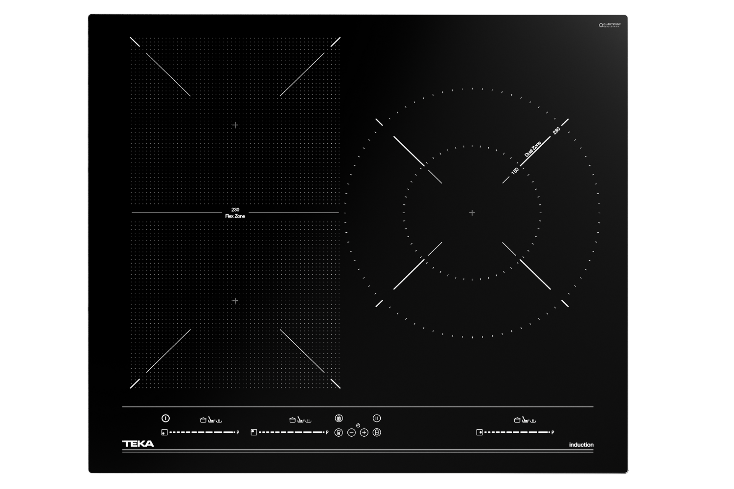 Bếp Từ Teka ITF 65320 BK MSP | Lắp Âm 3 Vùng Nấu