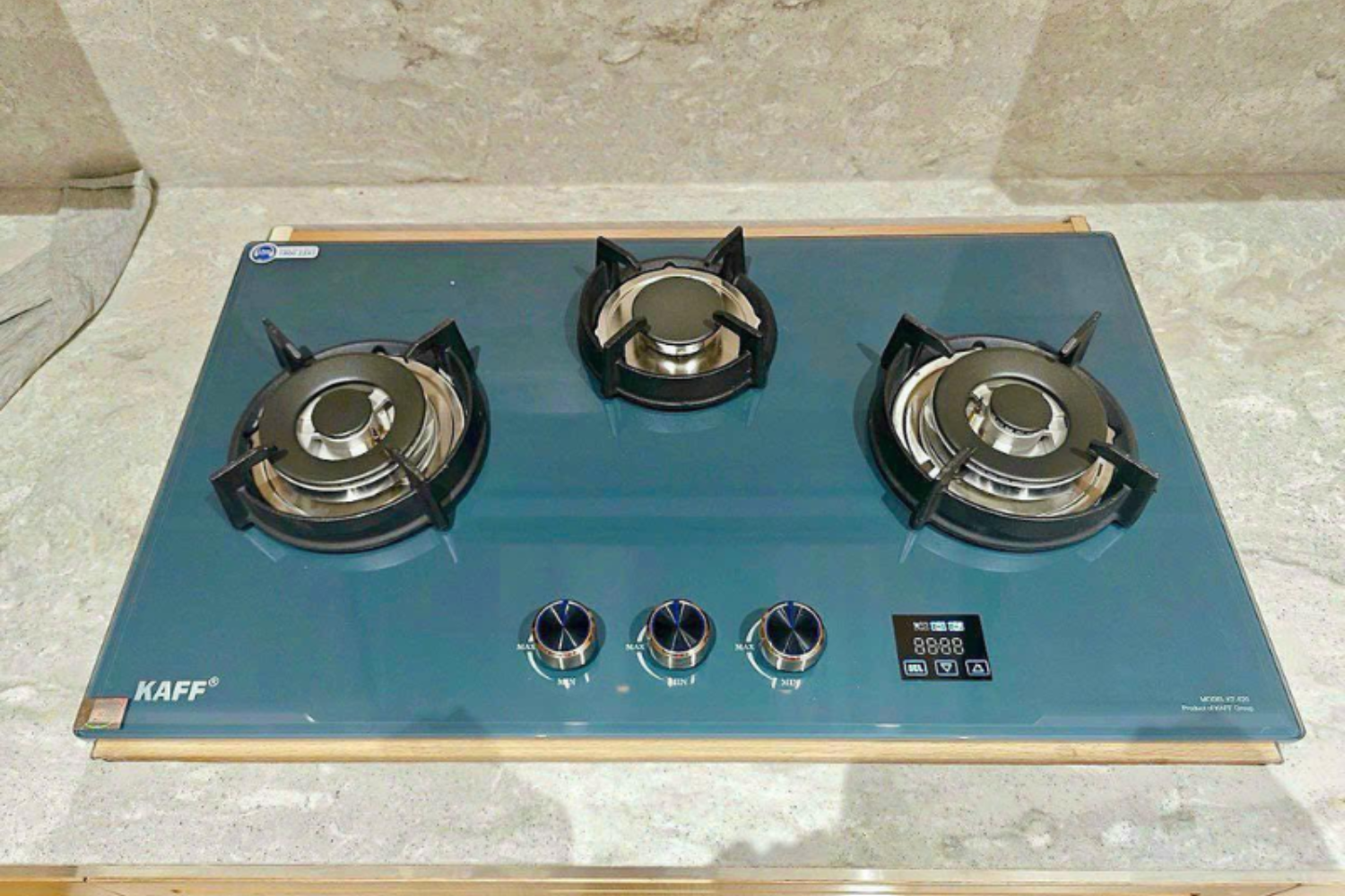 Bếp Gas Âm Kaff KF - 620 DETIME | 03 Vùng Nấu