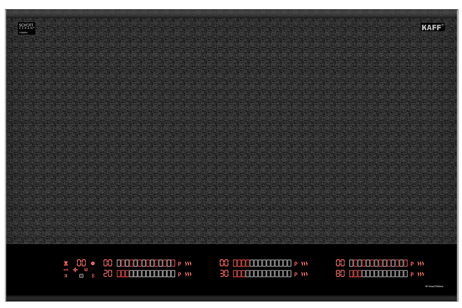 Bếp Từ Âm KAFF KF-Smart734 Vario | 06 Vùng Nấu Đa Điểm