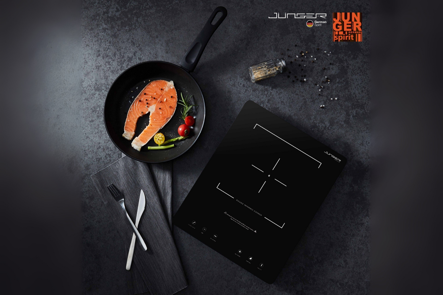 Bếp Điện Hồng Ngoại Junger MT-92 | Lắp Âm/Dương 1 Vùng Nấu