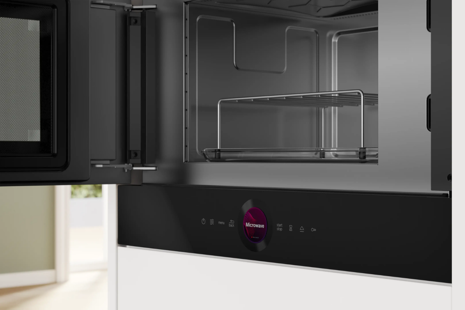 Lò Vi Sóng Có Nướng Bosch BEL7321B1 Serie 8 | Lắp Âm 21 Lít