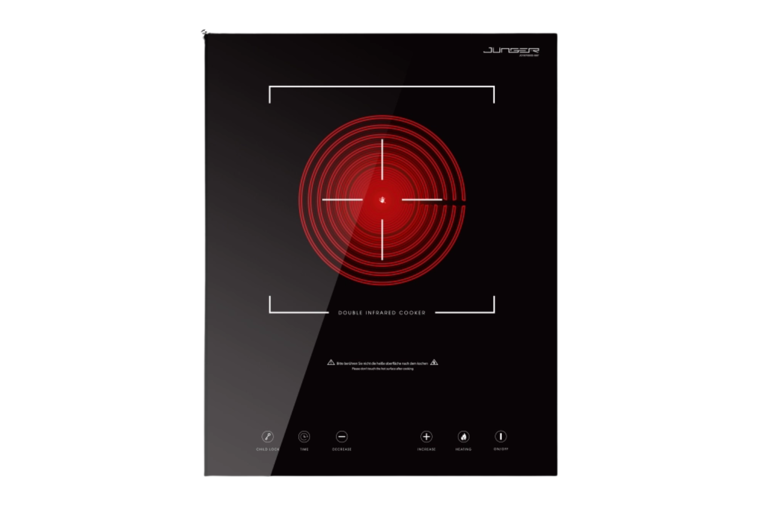 Bếp Điện Hồng Ngoại Junger MT-92 | Lắp Âm/Dương 1 Vùng Nấu