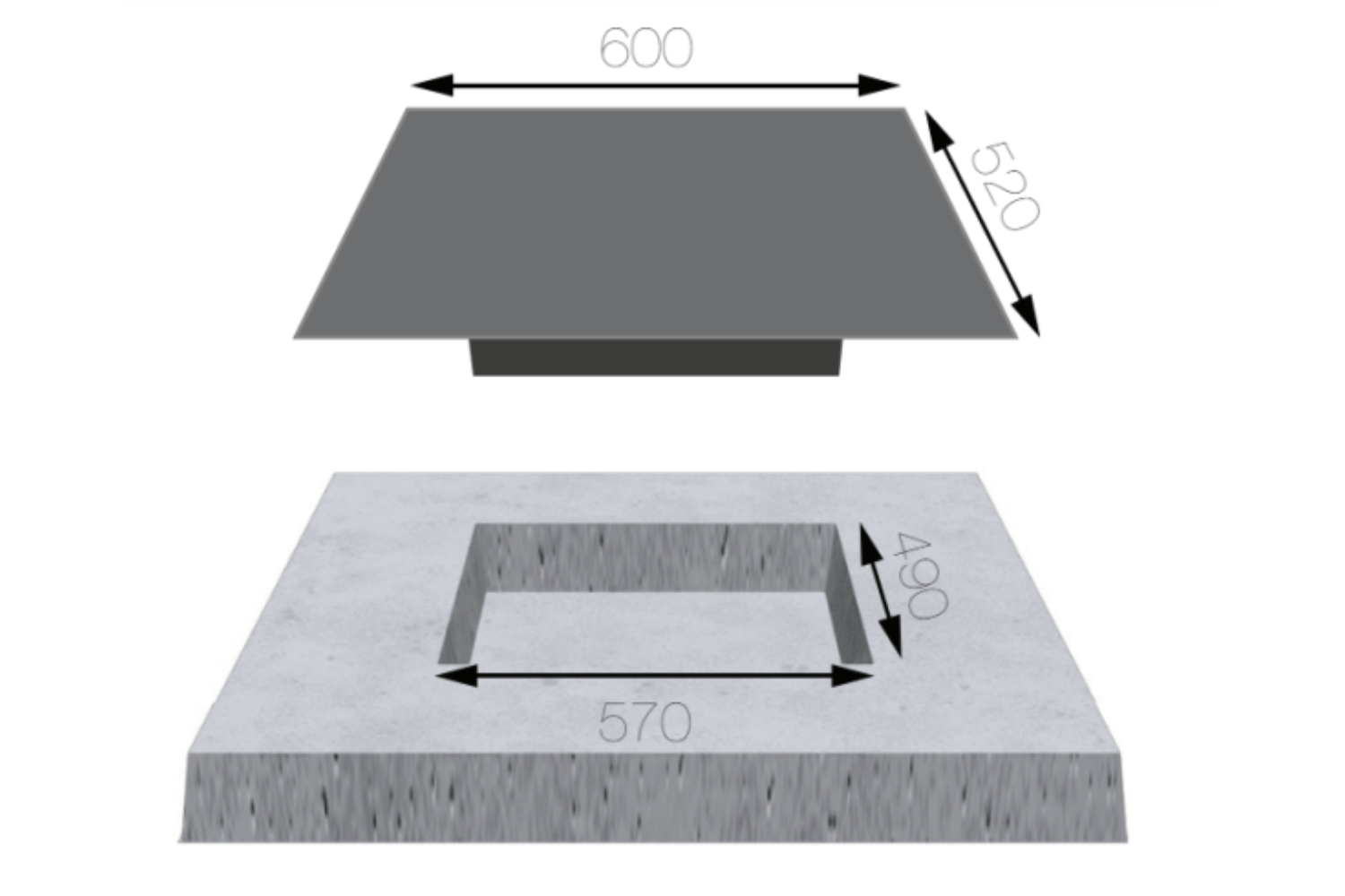 Bếp Từ Hồng Ngoại KAFF KF - S48QH Plus | Lắp Âm 02 Từ - 01 Điện