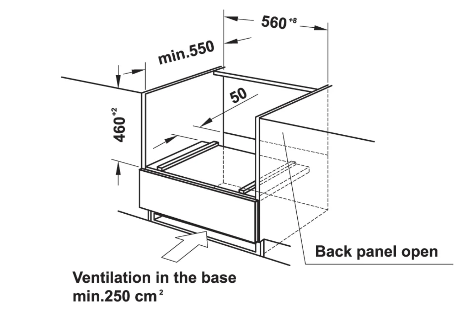 Lò Nướng Vi Sóng Hafele HCO-8T50A (538.01.431) | Lắp Âm 50 Lít