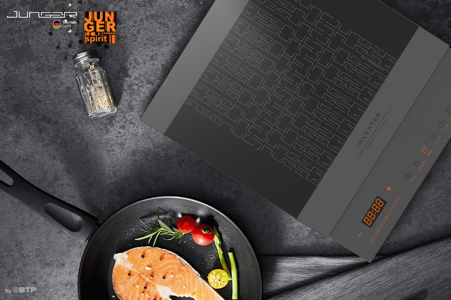 Bếp Từ Đơn Junger CEJ-106-I | Lắp Dương 1 Vùng Nấu