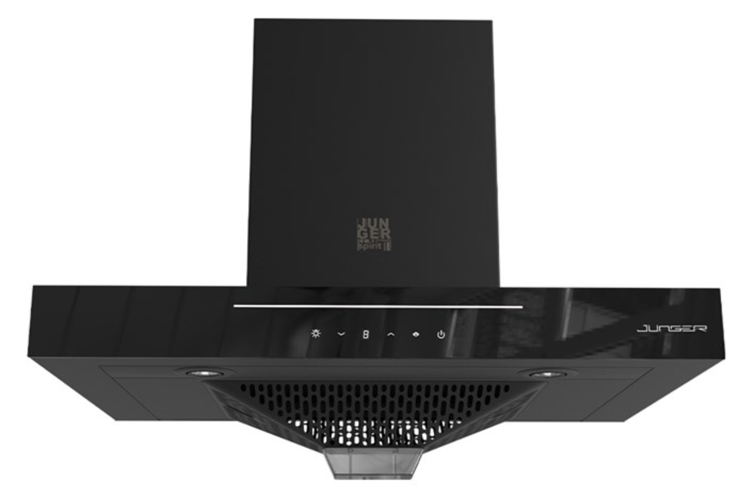 Máy hút mùi áp tường/âm tủ Junger HRJ-701 Đen | 70cm