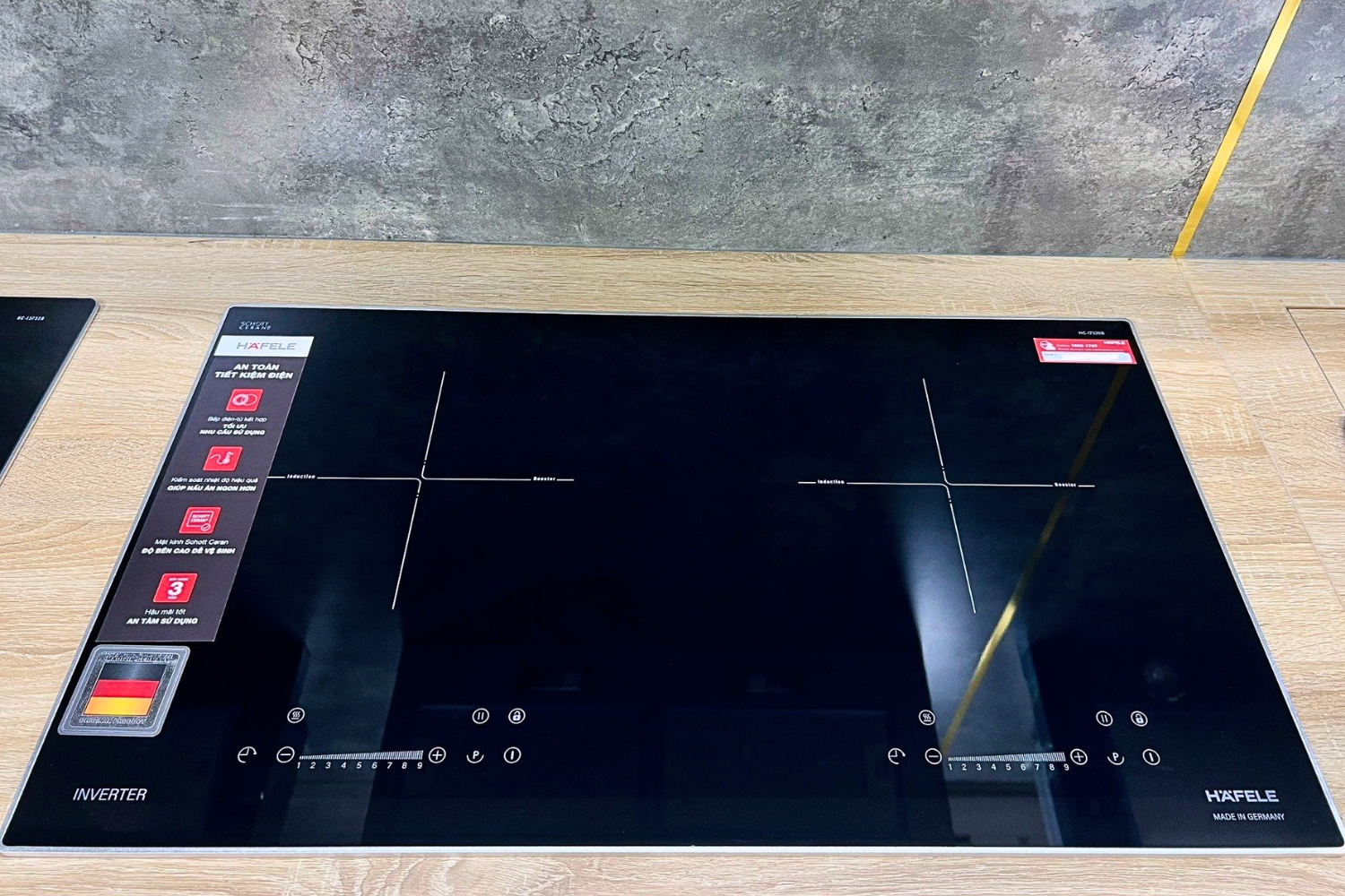 Bếp Từ Đôi Hafele HC-I7326B (533.09.989) | Lắp Âm 02 Vùng Nấu