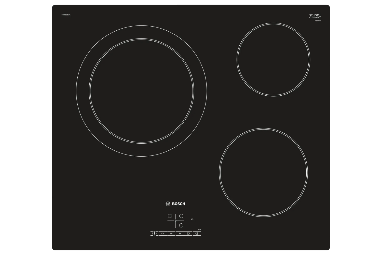 Bếp Điện Âm Bosch PKK631B17E Serie 6 | 03 Vùng Nấu Hồng Ngoại