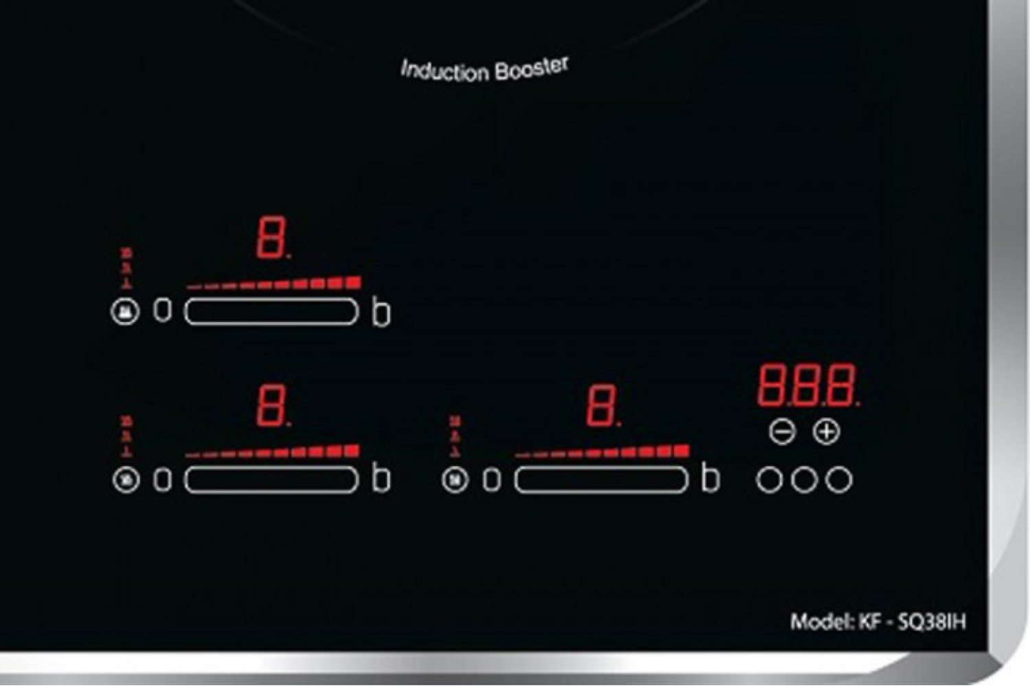 Bếp Từ KAFF KF - SQ38IH | Lắp Âm 03 Vùng Nấu