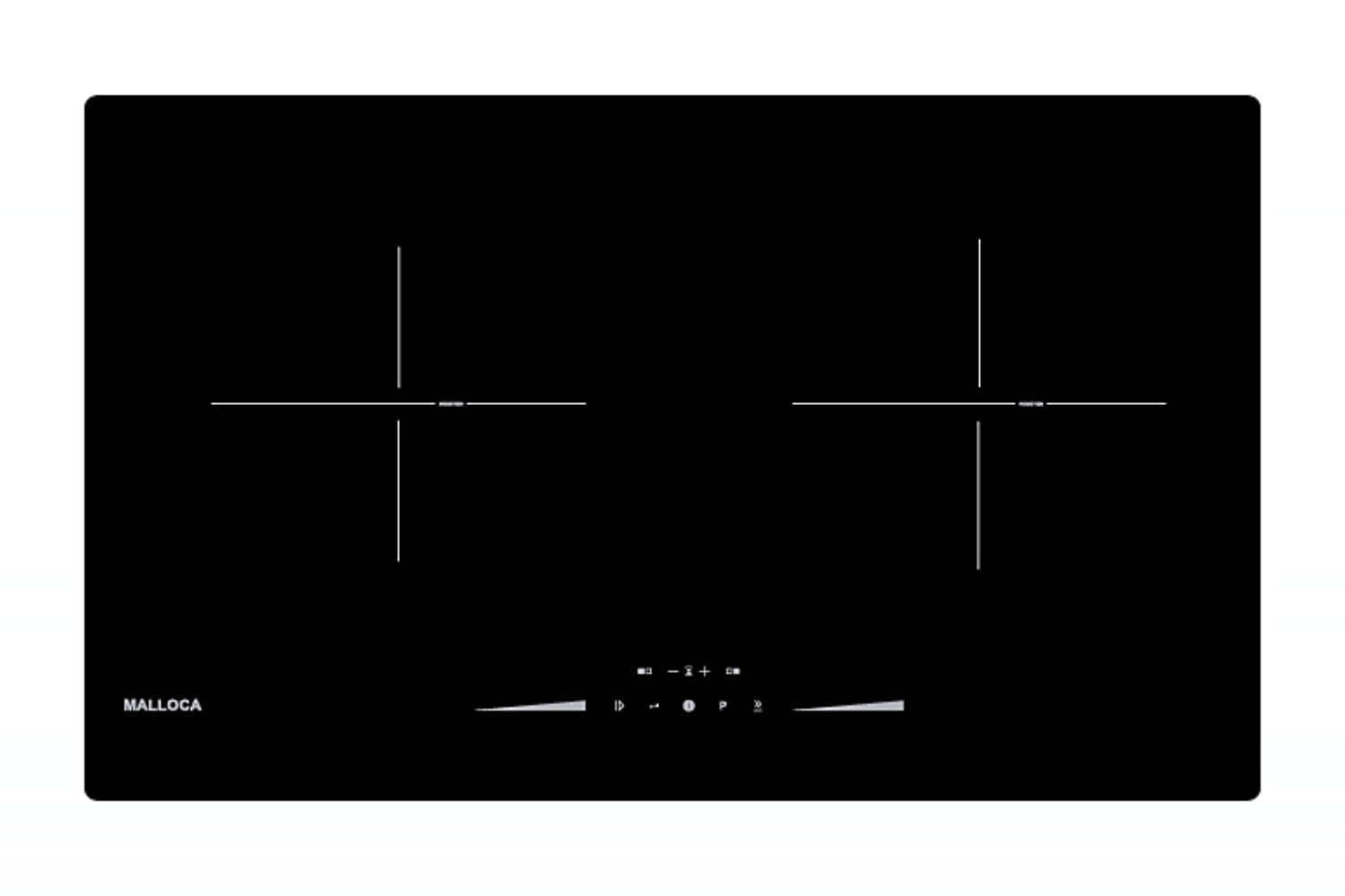 Bếp Từ Đôi Malloca MI 7302 EMS | Lắp Âm 02 Vùng Nấu