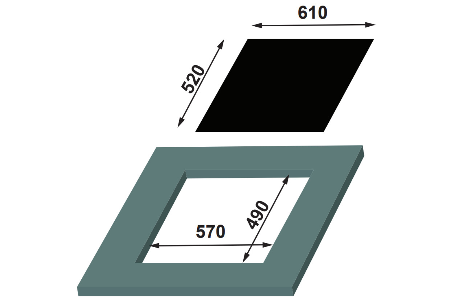 Bếp Từ KAFF KF-SQ520HID | Lắp Âm 03 Vùng Nấu