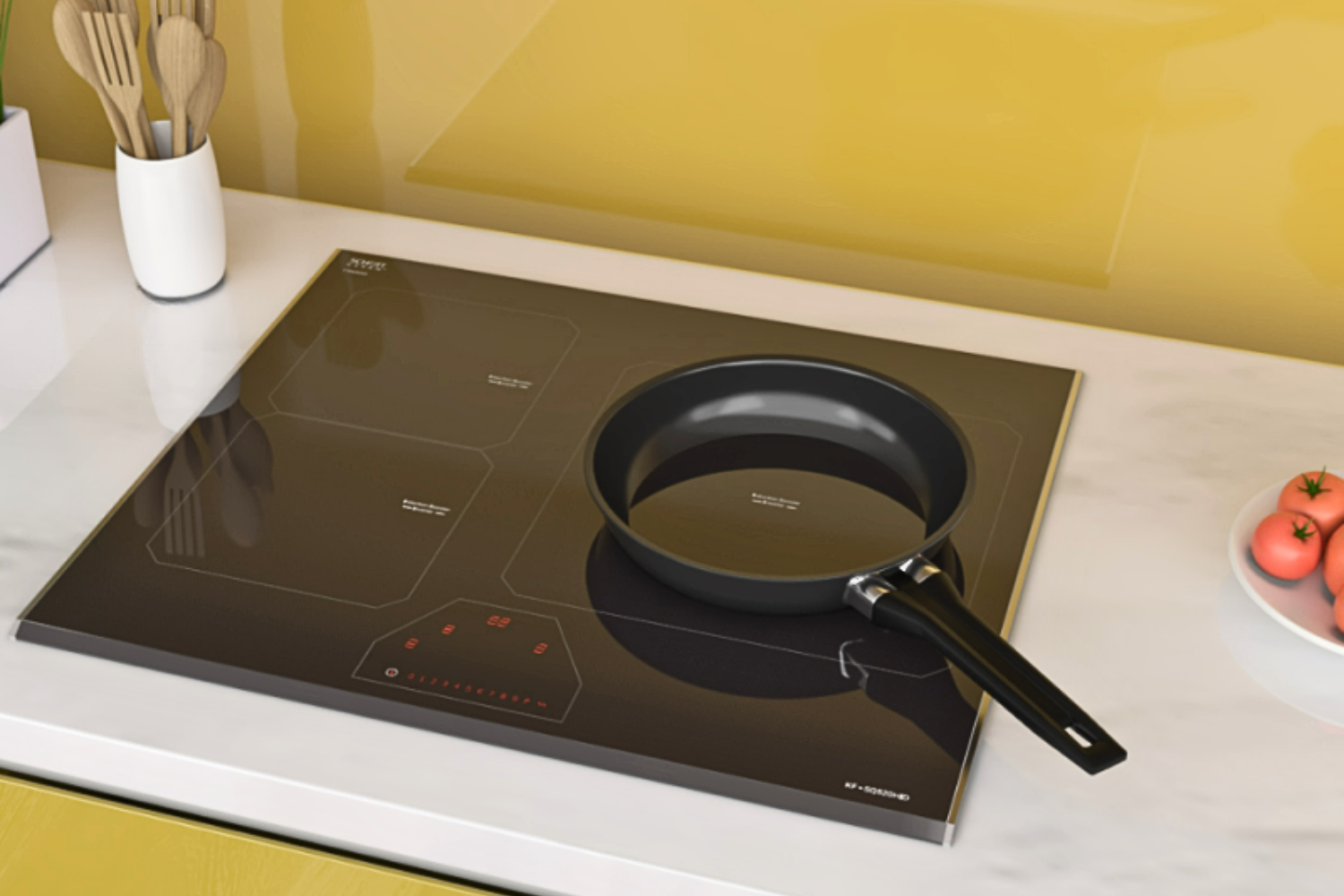 Bếp Từ KAFF KF-SQ520HID | Lắp Âm 03 Vùng Nấu