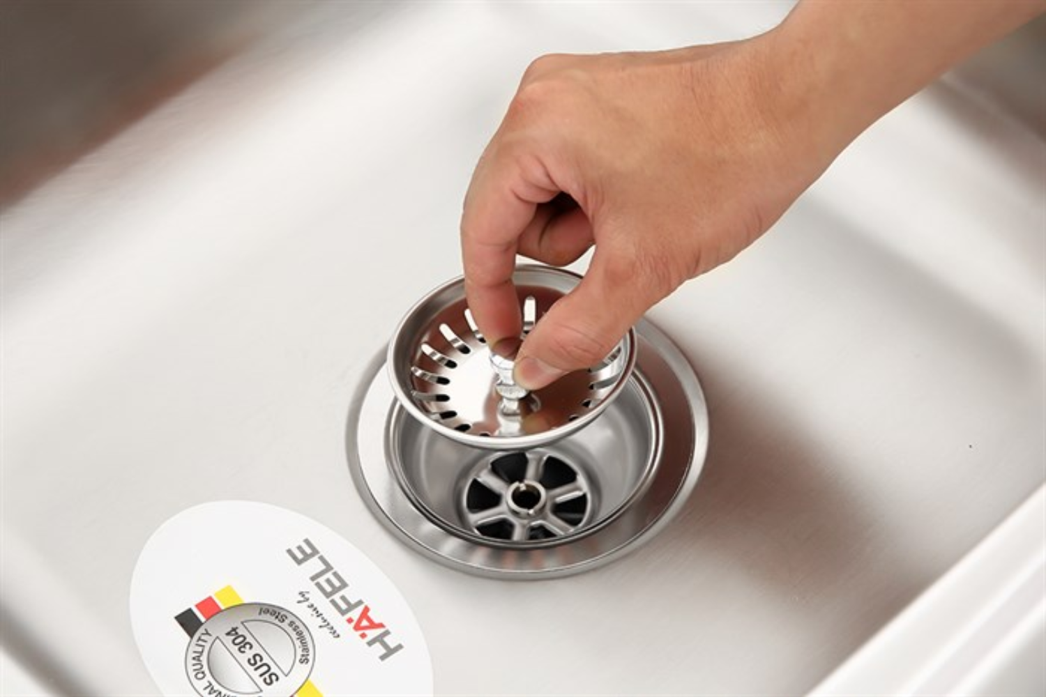 Chậu Rửa Bát 1 Hố Inox 304 Hafele HS19-SSD1R60 567.23.093