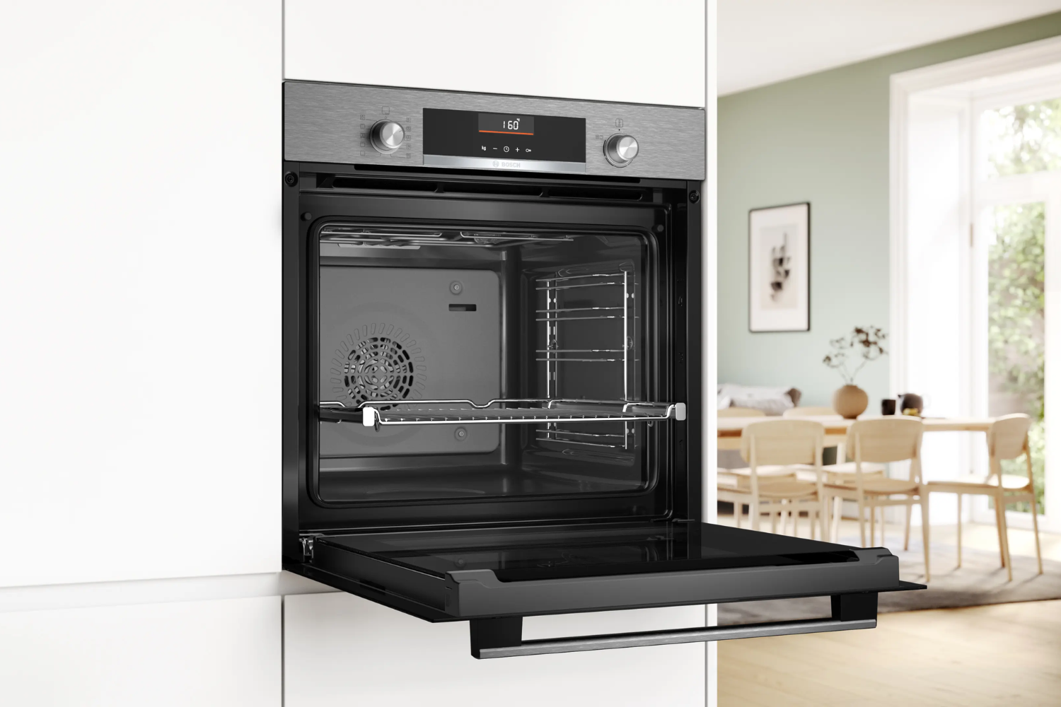 Lò Nướng Bosch HBG536ES3 Serie 6 | Lắp Âm 71 Lít