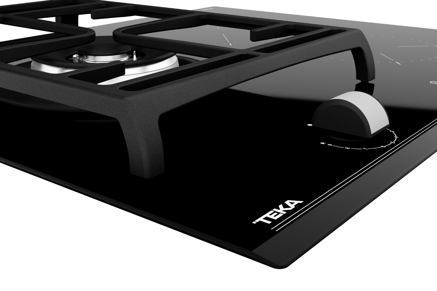 Bếp Từ Kết Hợp Gas Teka JZC 63312 ABB | Lắp Âm 3 Vùng Nấu