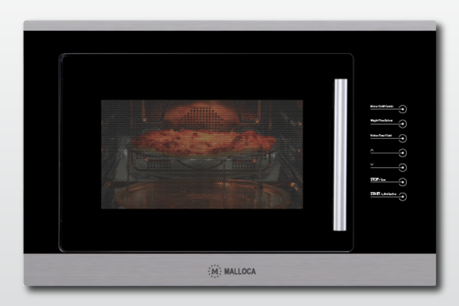 Lò Vi Sóng Có Nướng Malloca MW-927DE | Lắp Âm 27 Lít