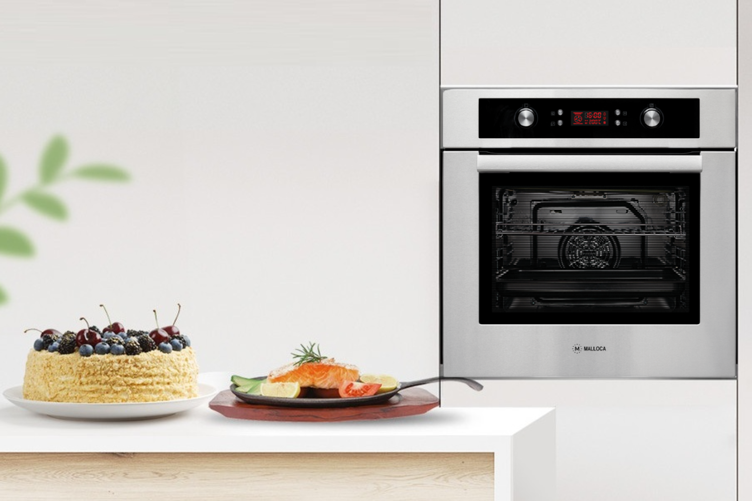 Lò Nướng Âm Tủ Malloca MOV-659I | Dung Tích 70 Lít