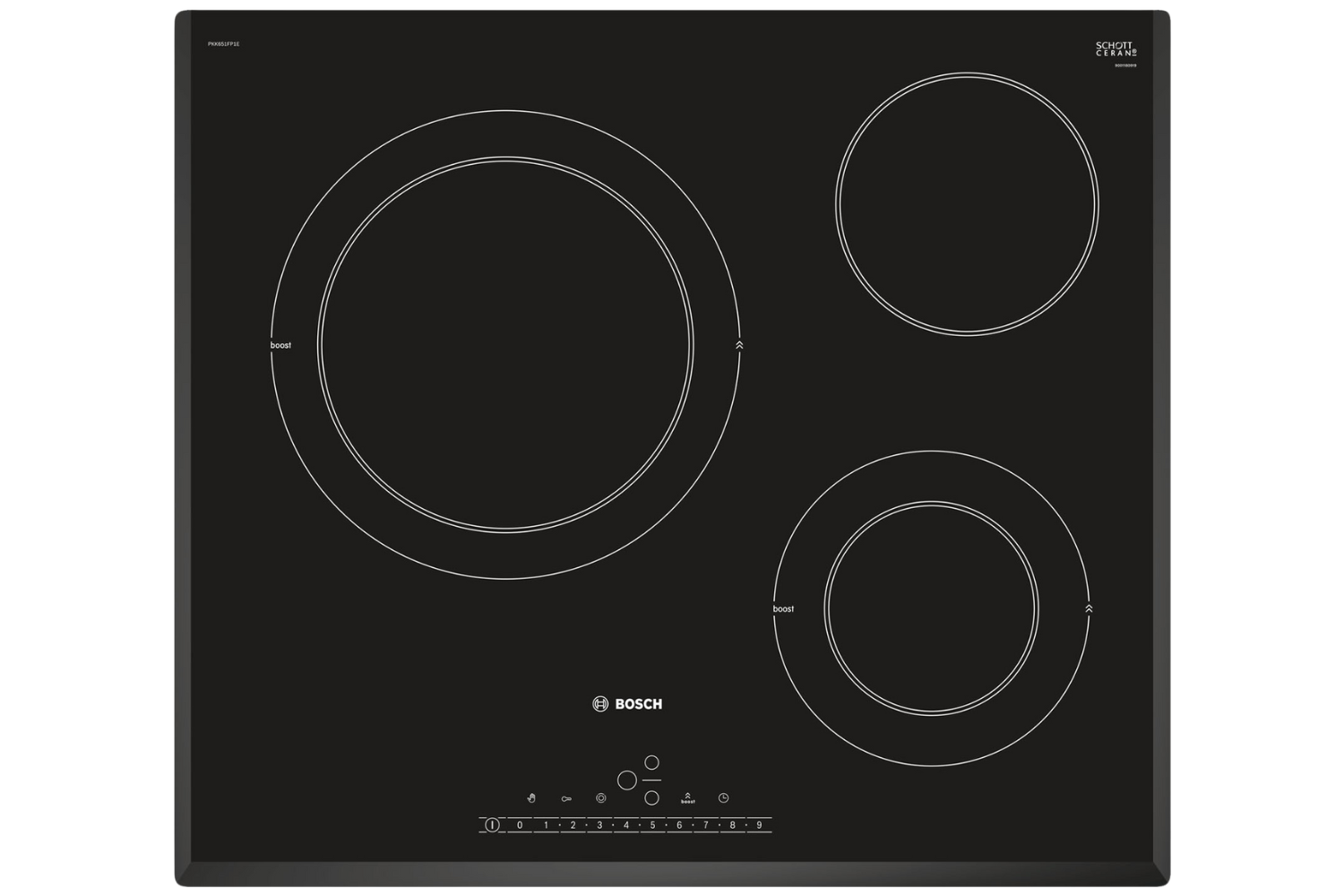 Bếp Điện Âm Bosch PKK651FB1E Serie 6 | 03 Vùng Nấu Hồng Ngoại