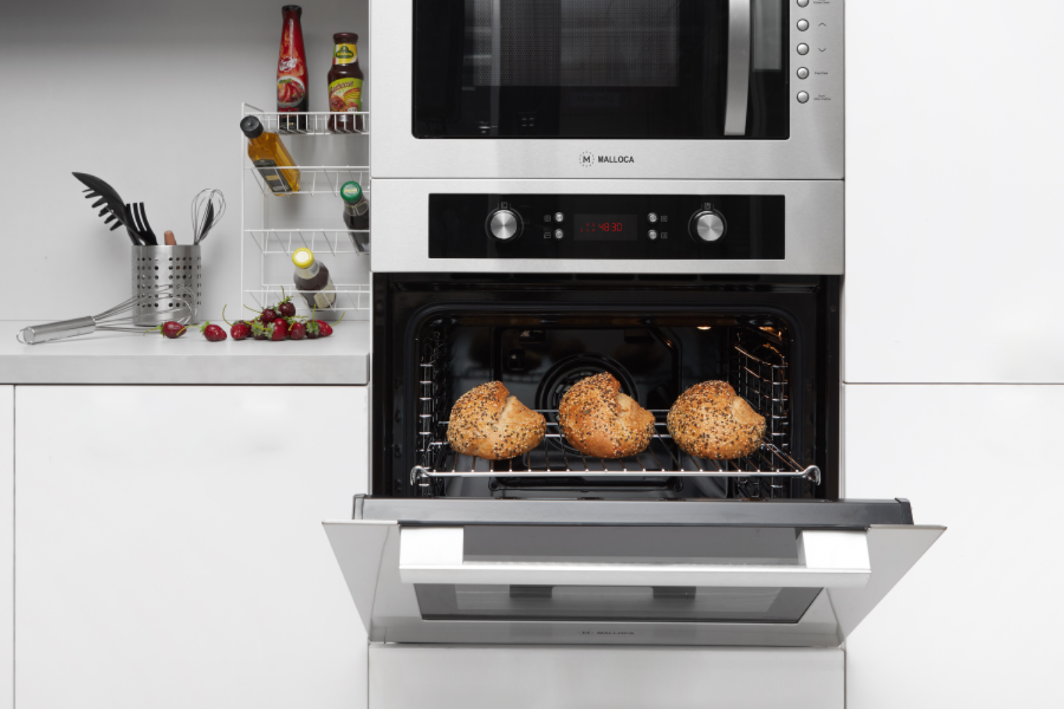 Lò Nướng Âm Tủ Malloca MOV-659I | Dung Tích 70 Lít