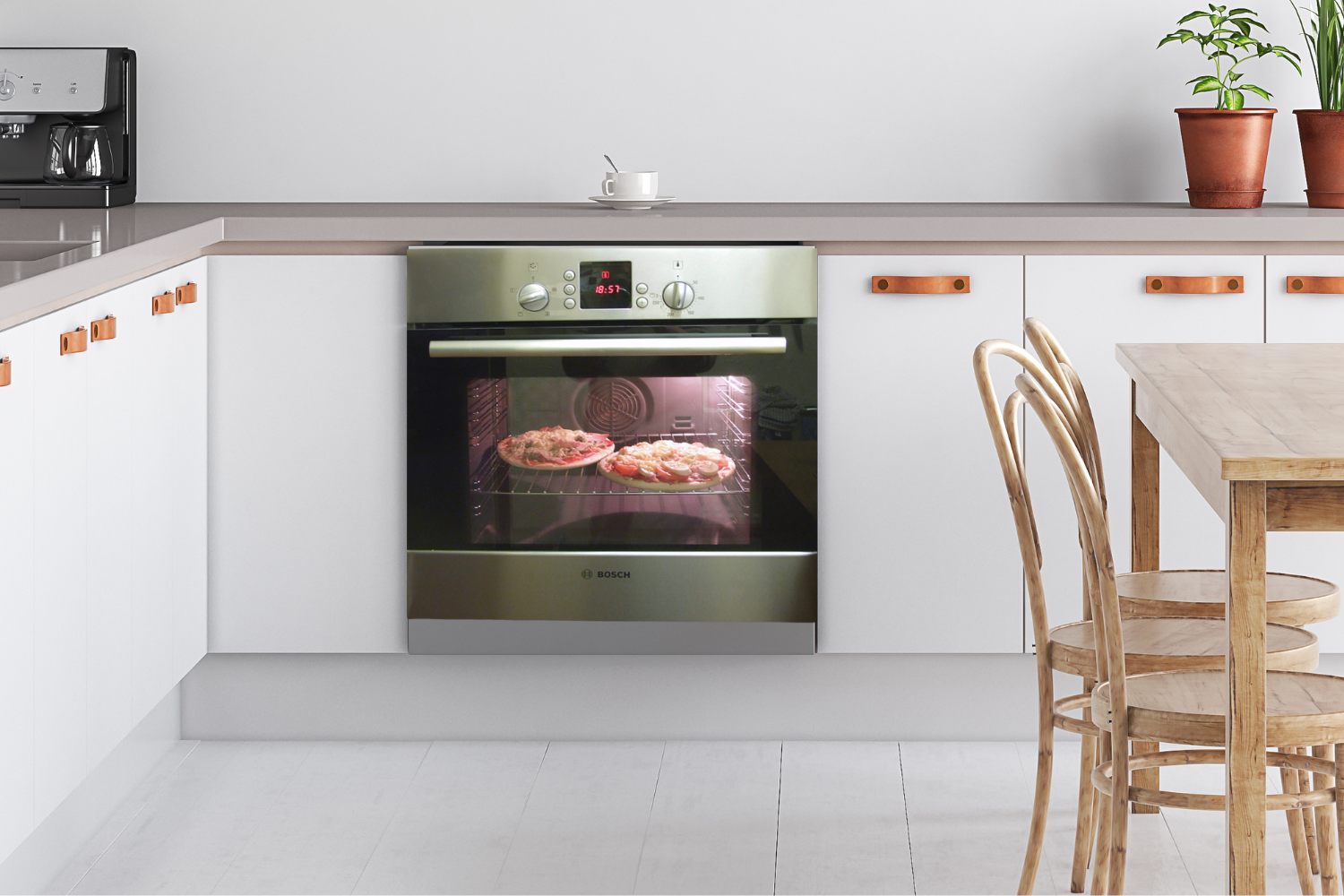 Lò Nướng Bosch HBN239E5 Series 2 | Lắp Âm 66 Lít