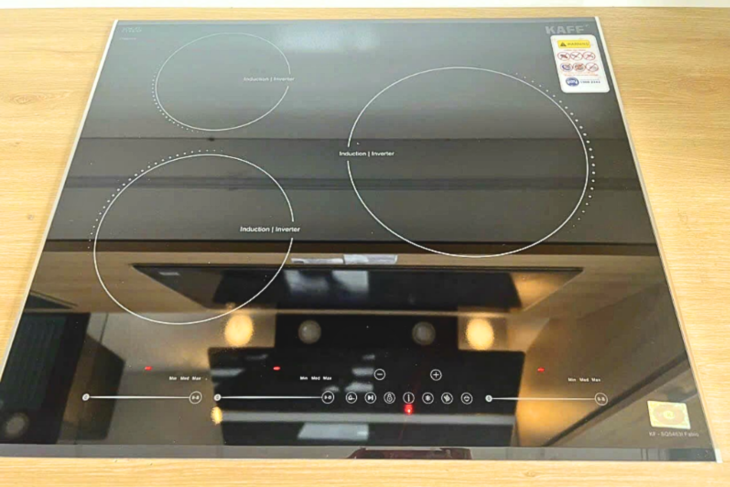 Bếp Từ KAFF KF - SQ5463I Fabio | Lắp Âm 03 Vùng Nấu