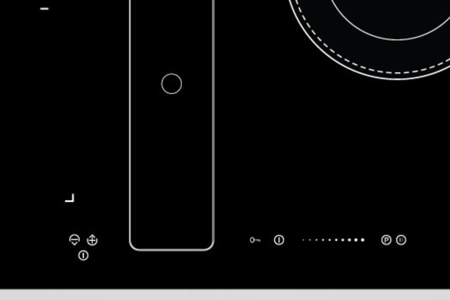 Bếp Điện Từ Hút Mùi Hafele HC-IHH80A (539.66.698) | 02 Từ 01 Hồng Ngoại