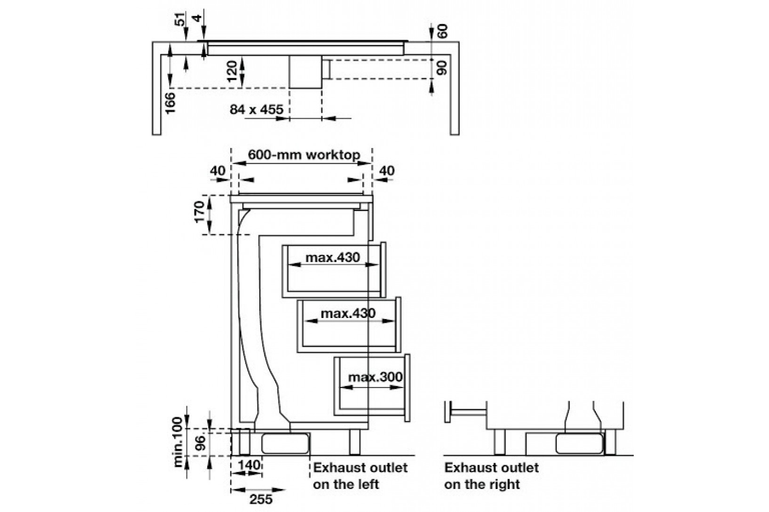 Bếp Điện Từ Hút Mùi Hafele HC-IHH80A (539.66.698) | 02 Từ 01 Hồng Ngoại