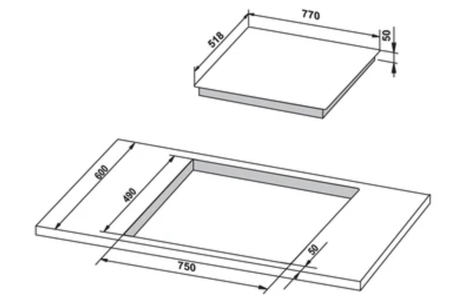 Bếp Từ Âm Hafele HC-IS773EA (535.02.242) | 03 Vùng Nấu