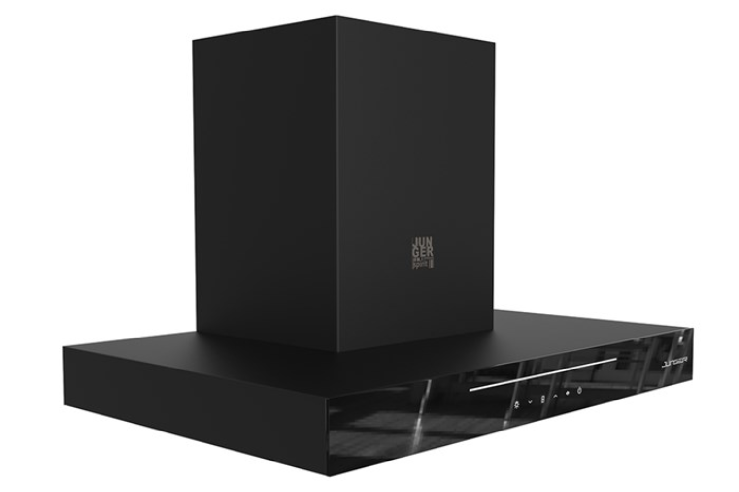 Máy hút mùi áp tường/âm tủ Junger HRJ-701 Đen | 70cm